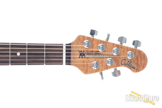 Ernie Ball Music Man Cutlass RS HSS Coral Red #G85754 - Used — image 5