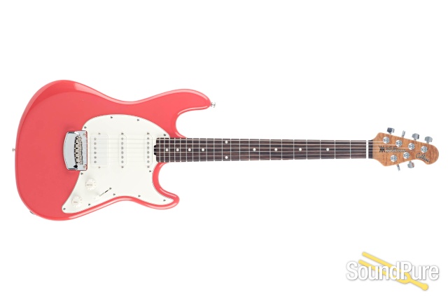 Ernie Ball Music Man Cutlass RS HSS Coral Red #G85754 - Used — image 8