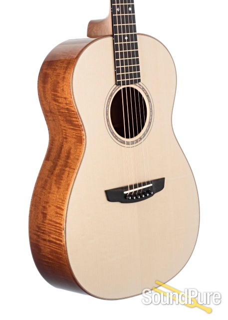 Goodall Parlor Adirondack/Figured Mahogany Acoustic #6904 — image 3