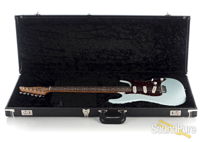 Anderson Classic Satin Sonic Blue Electric Guitar #03-28-21N — image 4