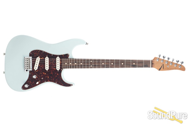 Anderson Classic Satin Sonic Blue Electric Guitar #03-28-21N — image 8