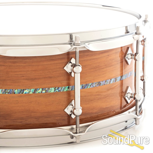 Craviotto 5.5x14 Private Reserve Black Acacia Snare Drum — image 3
