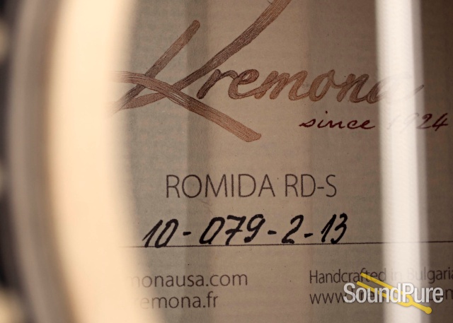 Kremona Romida Spruce/Rosewood Nylon Guitar #10-079-2-13 — image 4