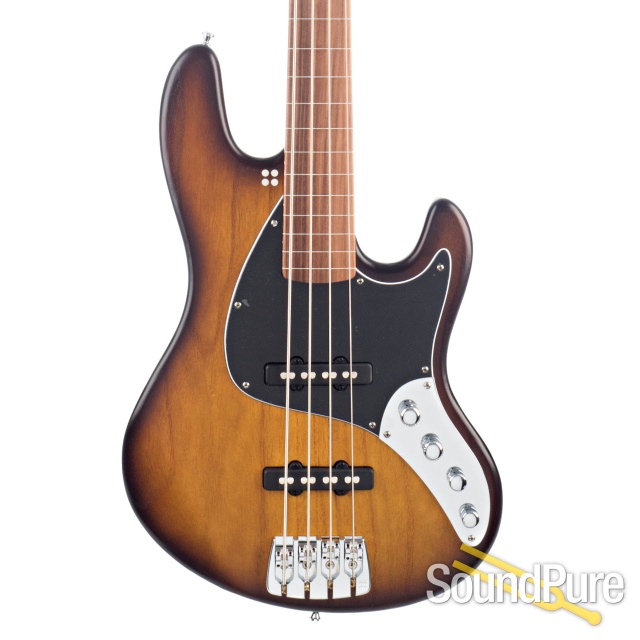 Sandberg California TT4 SL Fretless Tobacco Sunburst #37645 — image 1