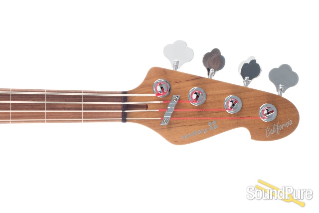 Sandberg California TT4 SL Fretless Tobacco Sunburst #37645 — image 5