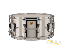 Ludwig 6.5x14 Chrome Over Brass COB Snare Drum-Imperial Lugs
