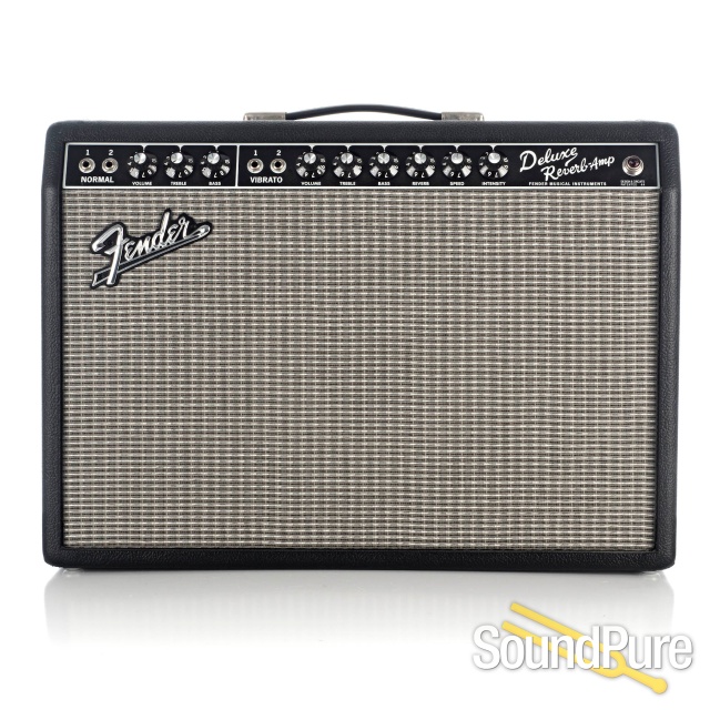 Fender '65 Deluxe Reverb Reissue 22w Guitar Amp - Used — image 1