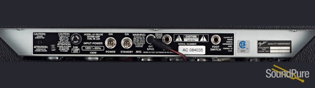 Fender '65 Deluxe Reverb Reissue 22w Guitar Amp - Used — image 4