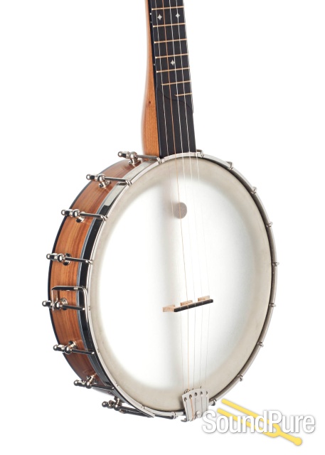 Rickard Dobson Custom Cherry 5-String Banjo - Used — image 3