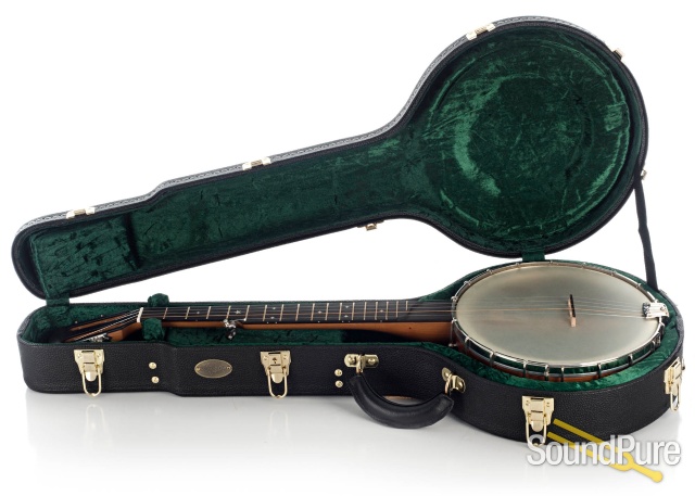 Rickard Dobson Custom Cherry 5-String Banjo - Used — image 4