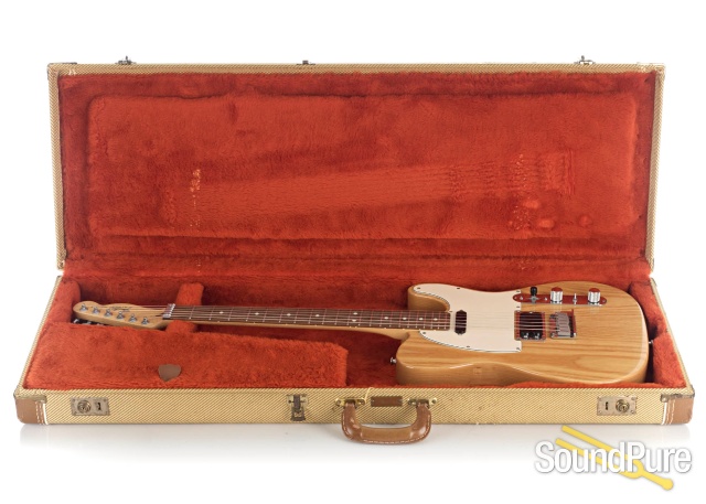 Fender Deluxe Tele Plus Natural Electric #E906462 - Used — image 4
