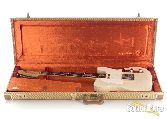 GVCG '60 Slab Tele Blonde Electric Guitar #58367 - Used — image 4