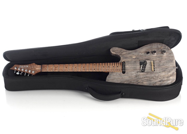 Kiesel S6 Solo Classic Custom Gray Electric Guitar - Used — image 4