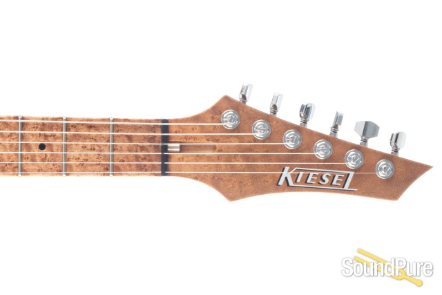 Kiesel S6 Solo Classic Custom Gray Electric Guitar - Used — image 5