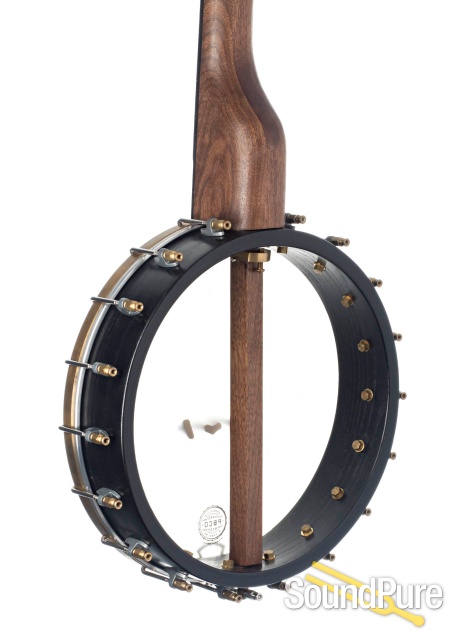 Pisgah Woodchuck Modified Semi-Fretless Ash Banjo - Used — image 2