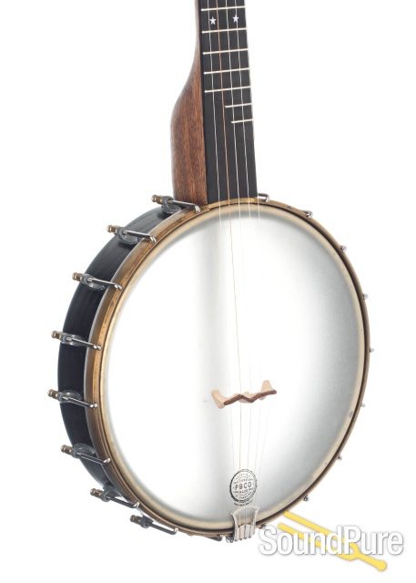 Pisgah Woodchuck Modified Semi-Fretless Ash Banjo - Used — image 3