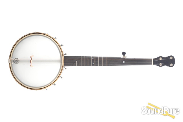 Pisgah Woodchuck Modified Semi-Fretless Ash Banjo - Used — image 8