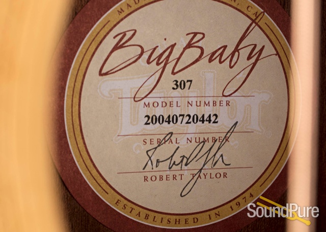 Taylor Big Baby Taylor Sitka/Walnut #20040720442 - Used — image 5