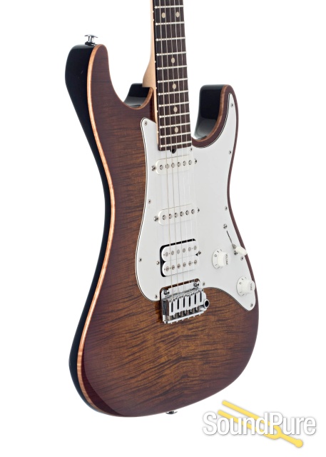 Suhr Pro S3 Bengal Burst Electric Guitar #P2139 - Used — image 3