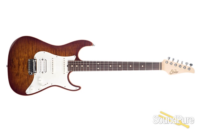 Suhr Pro S3 Bengal Burst Electric Guitar #P2139 - Used — image 8