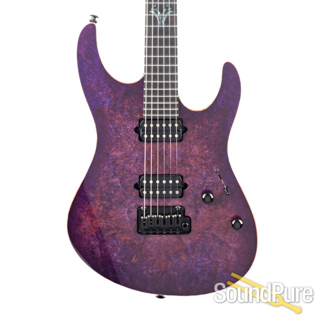 Suhr Modern Burl Trans Purple Burst Electric #JS1T1Q - Used — image 1