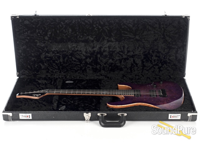 Suhr Modern Burl Trans Purple Burst Electric #JS1T1Q - Used — image 4