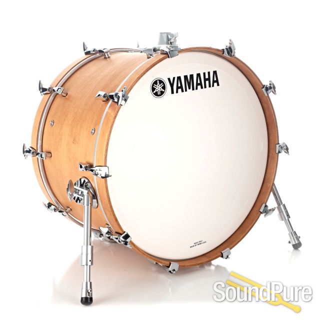 Yamaha 3pc Absolute Hybrid Maple Drum Set-Vintage Natural — image 3