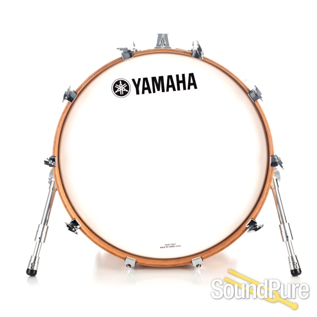 Yamaha 3pc Absolute Hybrid Maple Drum Set-Vintage Natural — image 5