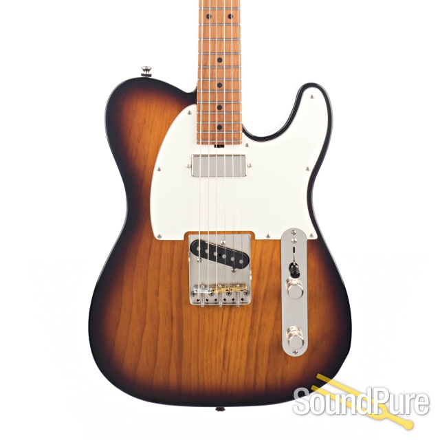 Tuttle Custom Classic T Roasted Pine 2-Tone Sunburst #657 — image 1