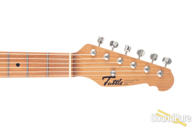 Tuttle Custom Classic T Roasted Pine 2-Tone Sunburst #657 — image 5