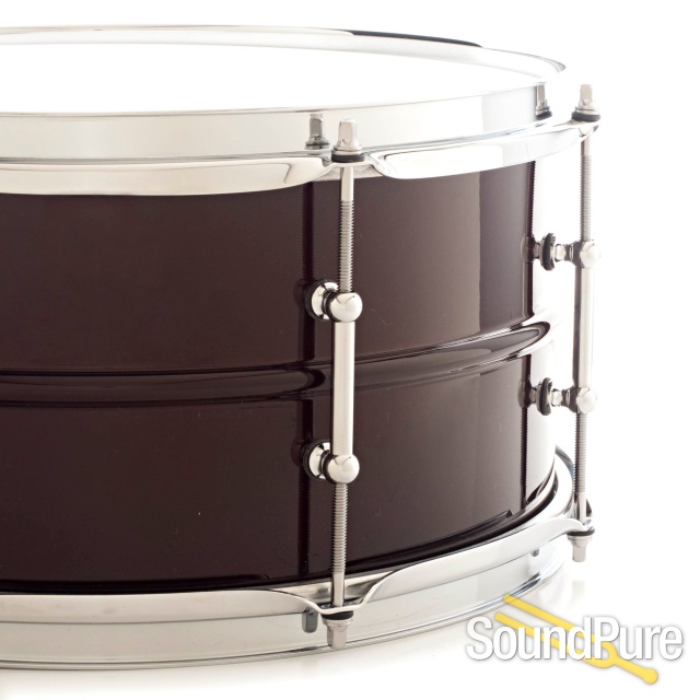 Ludwig 6.5x14 Black Beauty Snare Drum-Tube-Dragon's Blood — image 3