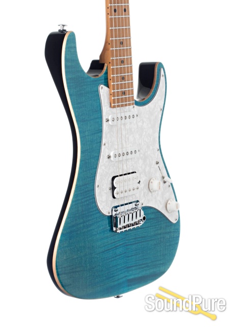 Suhr Standard Plus Bahama Blue Electric Guitar #63474 — image 3