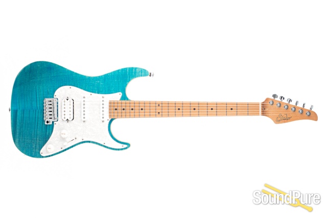 Suhr Standard Plus Bahama Blue Electric Guitar #63474 — image 8