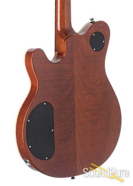 Michael Tuttle Carve Top Deluxe Iced Tea Burst #21 - Used — image 2