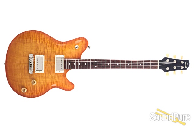 Michael Tuttle Carve Top Deluxe Iced Tea Burst #21 - Used — image 8