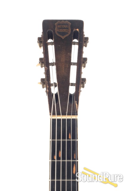 National 1931 Triolian Dark Brown Burst #2469W - Used — image 5