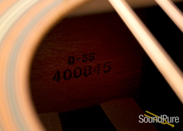 Martin 1978 D-35 Sitka/Rosewood Guitar #400845 - Used — image 4