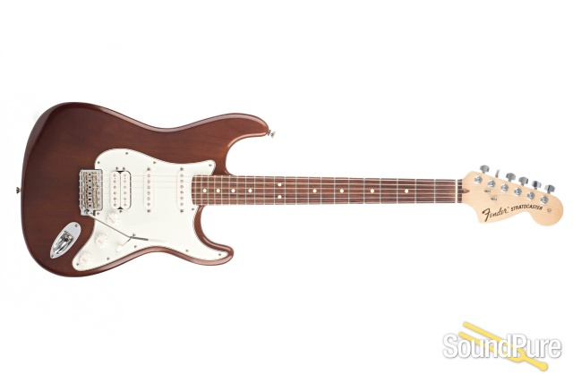 Fender Am Strat HSS Walnut Brown Electric #Z6031184 - Used — image 8