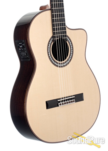 Cordoba GK Pro Negra Flamenco Guitar #7191681 - Used — image 4