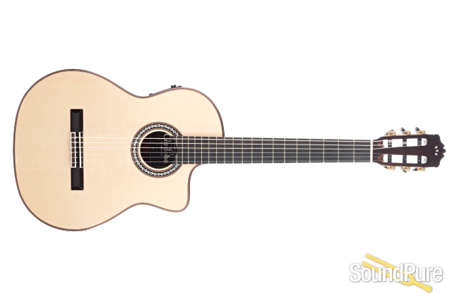 Cordoba GK Pro Negra Flamenco Guitar #7191681 - Used — image 9