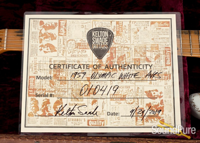 Kelton Swade 1959 Olympic White AVRS #010419 - Used — image 5