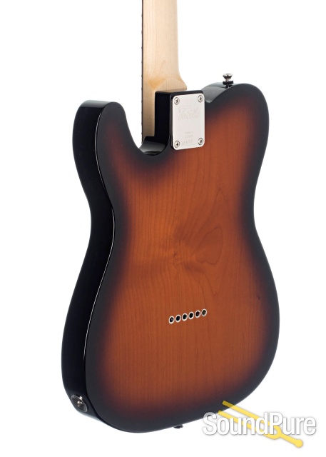 Tuttle Custom Classic T 2-Tone Sunburst Electric Guitar #655 — image 2