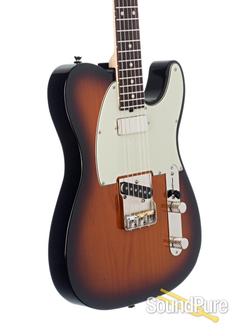 Tuttle Custom Classic T 2-Tone Sunburst Electric Guitar #655 — image 3