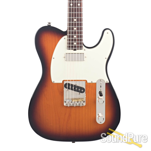 Tuttle Custom Classic T 2-Tone Sunburst Electric Guitar #655 — image 1