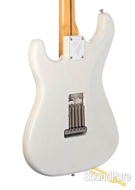 Fender Eric Johnson Strat White Blonde #EJ14089 - Used — image 2