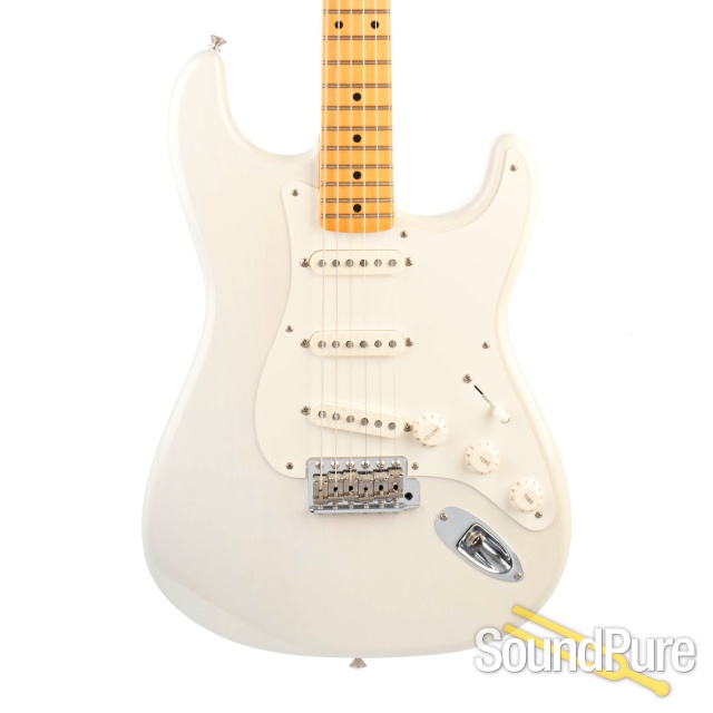 Fender Eric Johnson Strat White Blonde #EJ14089 - Used — image 1