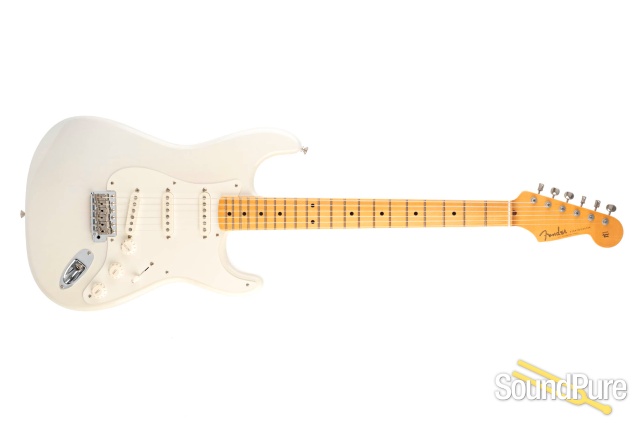 Fender Eric Johnson Strat White Blonde #EJ14089 - Used — image 9