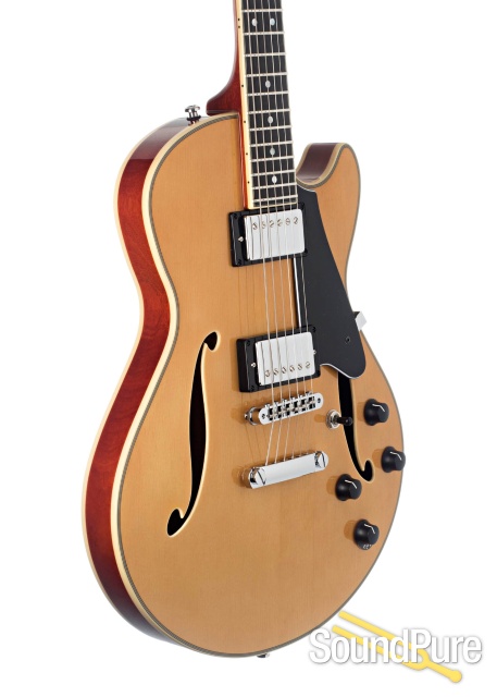 Comins GCS-1ES Vintage Blond Semi-Hollow Electric #112221 — image 3