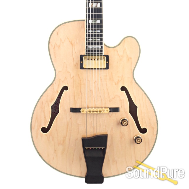 Ibanez PM200 Natural Archtop Guitar #F1406912 - Used — image 1