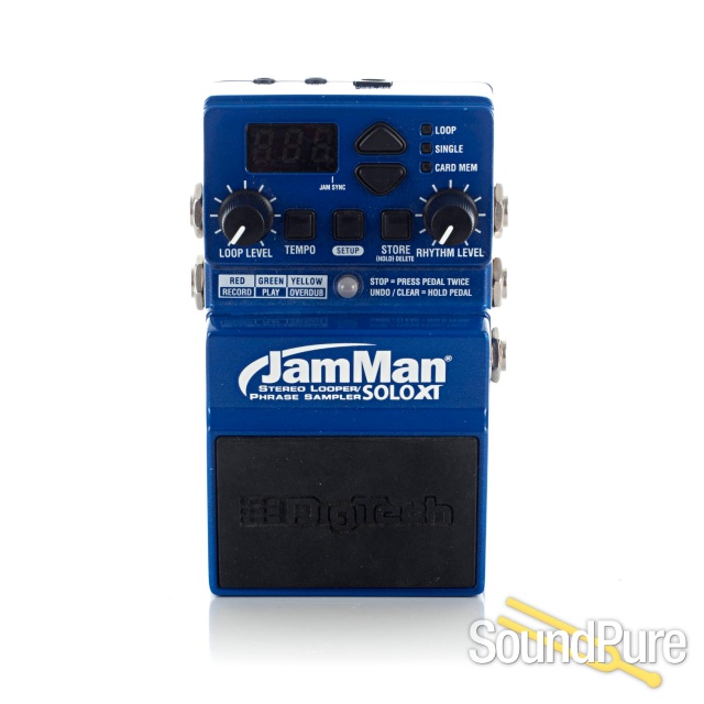 Digitech JamMan SoloXT Stereo Looper/Phrase Sampler - Used — image 1